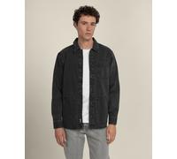 Larsson & Co Karl - Denim Overshirt - M - Charcoal