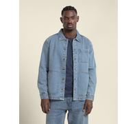 Larsson & Co Karl - Denim Overshirt - S - Light Blue