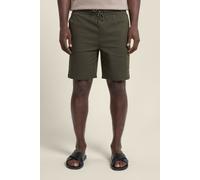 Larsson & Co Men's Combat Pocket Stretch Chino Short in Khaki | Size: 34R Larsson & Co Khaki 34R