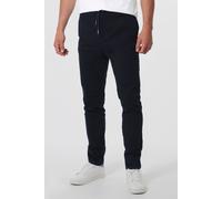 Larsson & Co Men's Drawstring Waist Chino Trouser in Navy | Size: 32R Larsson & Co Navy 32R
