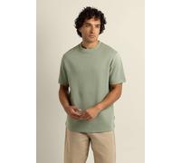 Larsson & Co Men's Sven - Soft-Touch Interlock T-Shirt in Green | Size: Medium Larsson & Co Green M