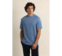 Larsson & Co Men's Sven - Soft-Touch Interlock T-Shirt in Mid Blue | Size: Medium Larsson & Co Mid Blue M