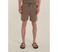 Larsson & Co Sven - Soft-Touch Jersey Shorts - S - Light Brown