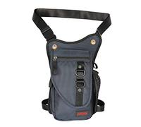 Larswon Thigh Pack, Leg Bag Thigh Pouch Bag Tactical Waist Bag Motrocycle Bag Waterproof Blue
