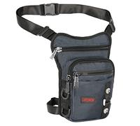 Larswon Waterproof Thigh Pack Leg Pouch Bag Panel Motorcycle Bag Blue