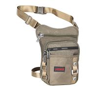 Larswon Waterproof Thigh Pack Leg Pouch Bag Panel Motorcycle Bag Green