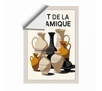 L'Art de la Céramique Modern Unframed Wall Art Print A2 (59.4×42cm), Wall Decor for Living Room, Bedroom, Office & Home, Art Gift