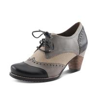 L'artiste By Spring Step Women's Bardot dress Pump, Black Multi, 7 UK