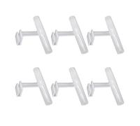 LARUISEE 6 Pieces Bird Perch Parrot Standing Bar Rod Stand Clip To Window Feeders Small Birds Training Toy For Cage Bird Perch Stand Alone For Cockatiels Parrots Parakeets Conures For Cage