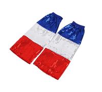 LARUISEE Harajuku Sequins Leg Warmers Sparkling Glitter Cosplay Party Stretch Boot Cover Leg Sleeve Party Costume For Women Sequins Leg Warmers