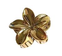 LARUISEE Sweet Flower Shape Hair Clip Hair Clamp Spring Clamps Elegant Barrettes Headwear Colorful Floral Accessories Gold Hairpin