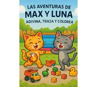 Las aventuras de Max y Luna, Adivina, traza y colorea.