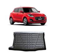 LAS Boot Liner for SUZUKI SWIFT HB 2018 ONWARDS Recyclable Plastic (TPE) Tailored Fit Car Floor Mat Protector Guard Black Custom Fitted Accessory Dog Friendly Waterproof with Raised Edges