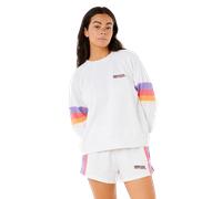 Las Dalias Raglan Sweatshirt in Grey Marle