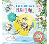 Las divertidas pegatinas de las letras: ¡Más de 100 pegatinas removibles! (Castellano - A PARTIR DE 3 AÑOS - LIBROS DIDÁCTICOS - Las divertidas aventuras de las letras y los números)