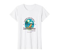 Las Galeras Dominican Republic Value Graphic T-Shirt, Women, White, XS