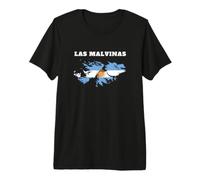 Las malvinas Argentina Flag map Premium T-Shirt