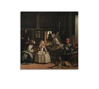 Las Meninas by Diego Velazquez's Poster (10) Picture Print Canvas Wall Paint Art Decor Modern Home 20x20inch(50x50cm)