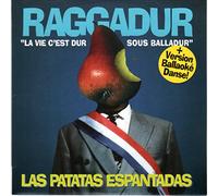Las Patatas Espantadas - La Vie C'est Dur Sous Balladur - CD single 2 versions : Raggadur et Ballaoké-Danse