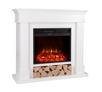 Las Pilas Electric Fireplace Fan Heater 900/1800W Weekly Timer Remote Control