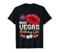 Las Vegas Birthday Girl Casino Girls Trip Party T-Shirt