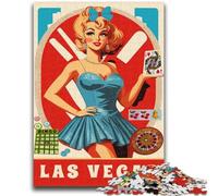 Las Vegas Blonde 1000 Piece Jigsaw Puzzles for Teenagers, Suitable for Ages 14 And Up Family Fun It Is Ideal As A Gift for The Whole Family 1000pcs(50x75cm)