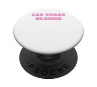 Las Vegas Blonde - Cute Pink Gifts for Girlfriend or Wife PopSockets Adhesive PopGrip