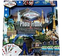 Las Vegas Blue 3D Skyline Picture Frame