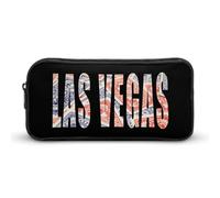 Las Vegas Cards Poker Gambling Pencil Case Pen Box Stationery Bag Makeup Organizer Multifunctional Pouch Holder
