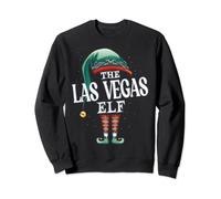 Las Vegas Elf Christmas Group Xmas Pajama Party Sweatshirt