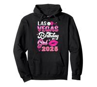 Las Vegas Girls Trip 2025 Cruise Trip Matching Birthday Girl Pullover Hoodie