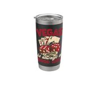 Las Vegas is Calling and I Must Go LV Nevada Casino Stainless Steel Insulated Tumbler