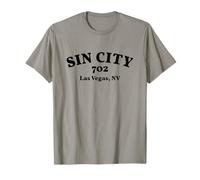 Las Vegas Nevada Area Code 702 Sin City T-Shirt