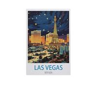 Las Vegas Nevada,Jigsaw Puzzles for Adults 1000 Piece, Classic Puzzle Teens Boys Girls Puzzles Sturdy Tight Fitting Pieces,Letters On Back for Ideal Challenging And Gift(38x26cm)-GF31