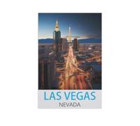 Las Vegas Nevada,Puzzle 1000 Piece Jigsaw Puzzles for Adults, Classic Puzzle Difficult Puzzle for Kids Teenagers Educational Game Toys Gift for Home Travel(50x70cm)-FU95