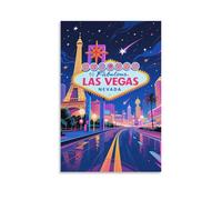 Las Vegas Nevada Vintage Travel Posters 24x36inch(60x90cm) Wall Decor Painting Canvas Wall Art Living Room Poster Bedroom