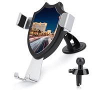 Las Vegas Night Car Phone Mount Universal Auto Phone Holder Adjustable Cellphone Car Mount 360° Rotation, Dashboard & Windshield & Air Vent Strong Suction Cup Phone Stand Compatible with All Smartphon
