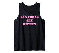 Las Vegas Sex Kitten -Cute Pink Gifts for Girlfriend or Wife Tank Top