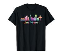 Las Vegas Skyline - Aesthetic Design - Classic Value Graphic T-Shirt