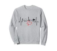 Las Vegas Skyline Heartbeat Nevada Sin City USA Las Vegas Sweatshirt