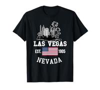 Las Vegas Souvenir Nevada Travel Vacation Men Women Vegas T-Shirt