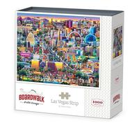 Las Vegas Strip by Boardwalk - 1000 Piece Jigsaw Puzzle for Adults, Made in USA