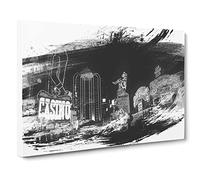 Las Vegas Strip Skyline Nevada USA Vol.4 V1 Canvas Print | Gallery Wrapped 30mm Frame Wall Art | 24x16 inches | Ready to Hang | Modern Cityscape Picture | Living Room Bedroom Lounge Office