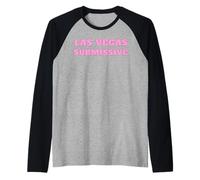 Las Vegas Submissive -Cute Pink Gifts for Girlfriend or Wife Raglan Baseball Tee