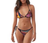Las Vegas Sunset 1 Print Beachwear Swimsuit Women Two-Piece Bathing Suit Summer Vacations Pool Activities Black