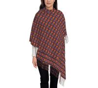 Las Vegas Sunset 1 Print Tassel Scarf Women Men for Party Office Travel Outdoor Adventures Daily Commutes