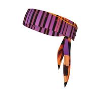 Las Vegas Sunset 1 Print Tennis Head Sport Head Tie for Men Women Soccer Basketball Teams Heads Ties
