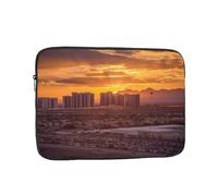 Las Vegas Sunset Laptop Case 12 inch, TSA Laptop Sleeve Shockproof Protective Notebook Case Water Resistant Computer Carrying Cover Briefcase Handbags Men Women Computer Bag