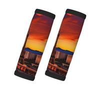 Las Vegas Sunset Print Wraps Luggage Id Tags Door Handle Travel Essentials Luggage Handle Wrap Grips