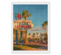 Las Vegas Sunshine Diamond Art Kits Accessories Full Square Drill 5D Painting Craft Home Wall Decor